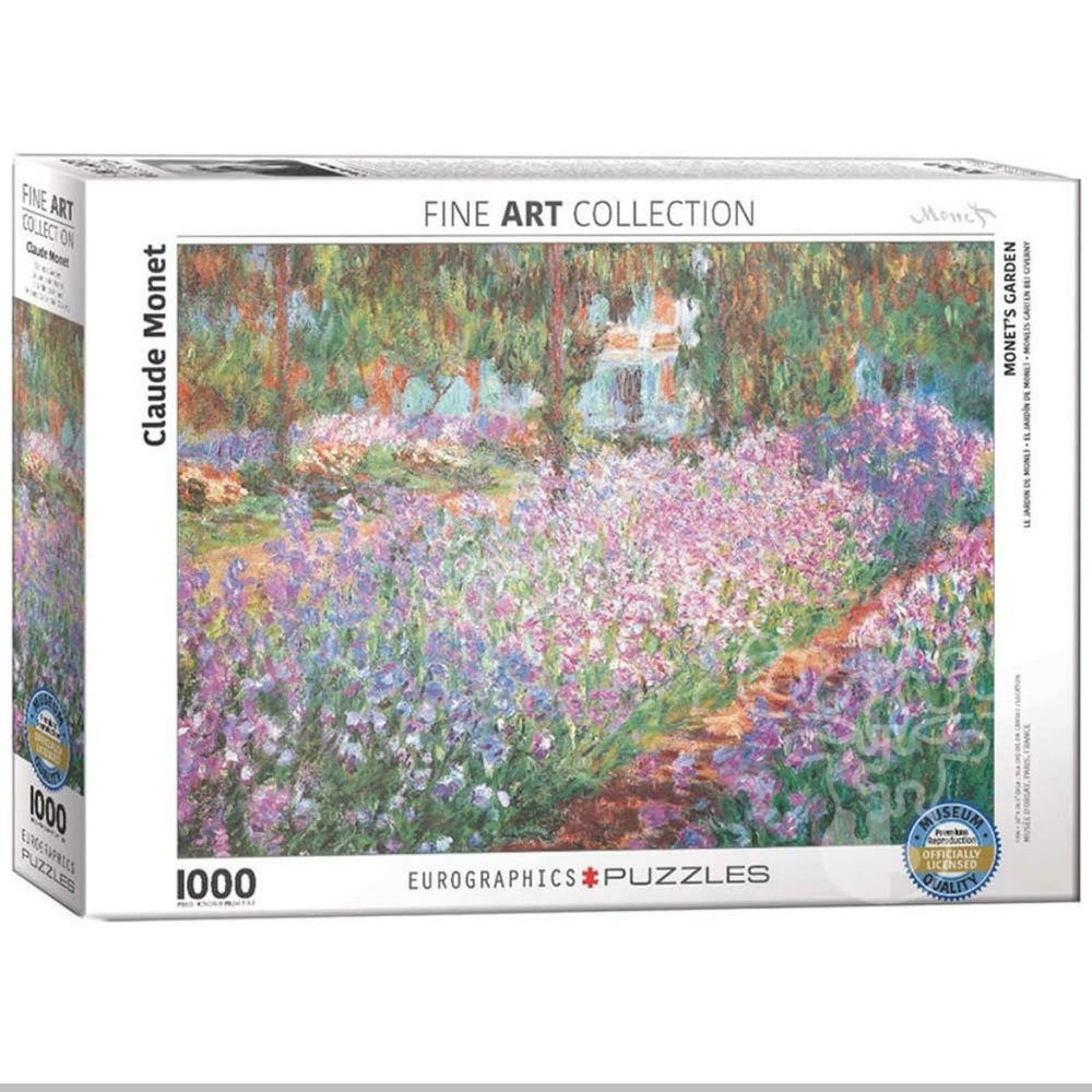 Eurographics Monet: Monet’s Garden Puzzle 1000pcs